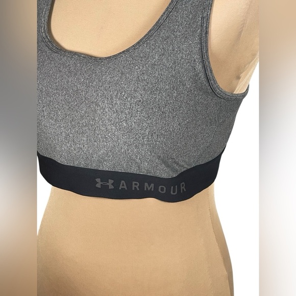 Under Armour Mid Crossback Heather Sports Bras Women Size XL - Picture 7 of 12